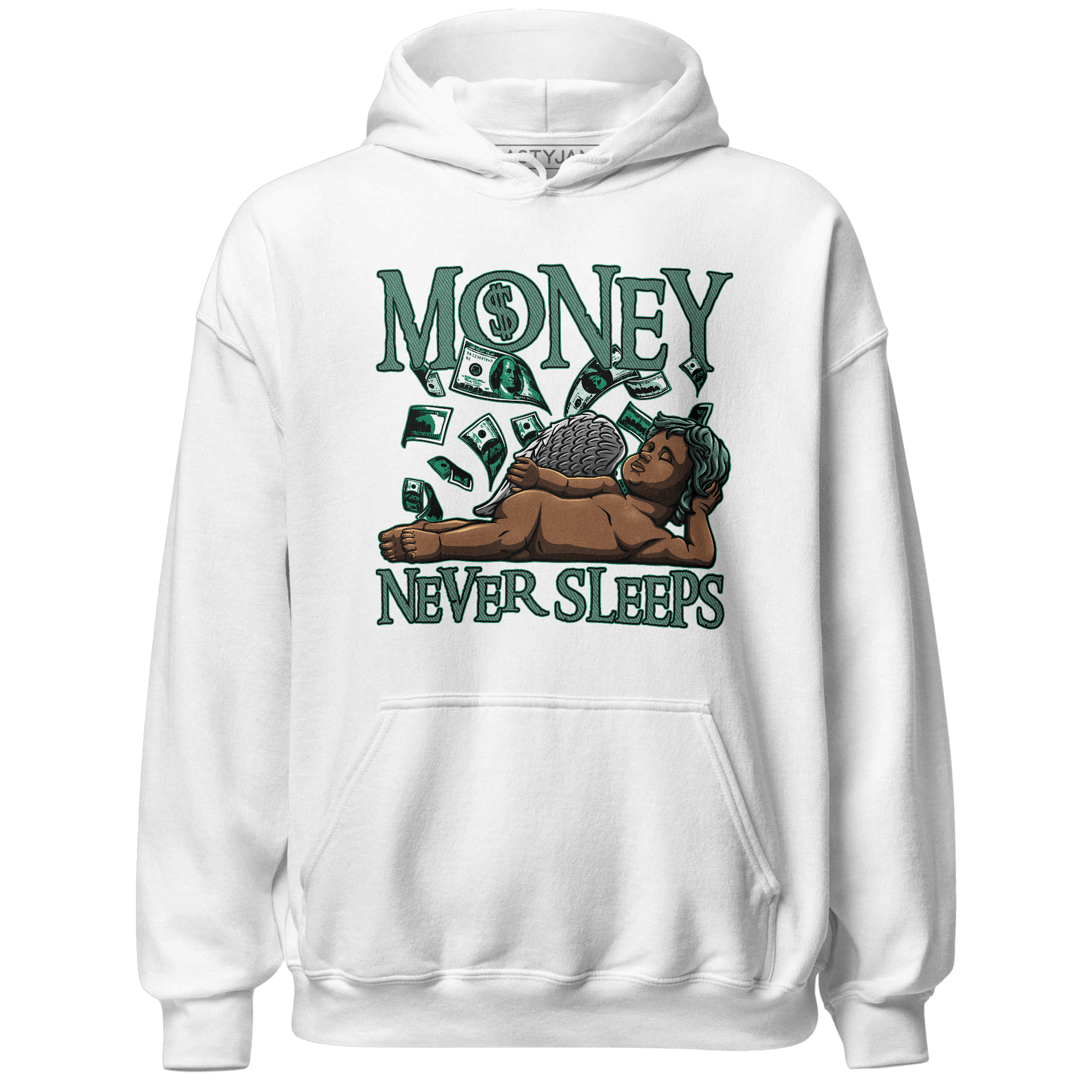 Nina CN Abney 3s Hoodie Match Money Never Sleeps - NastyJamz