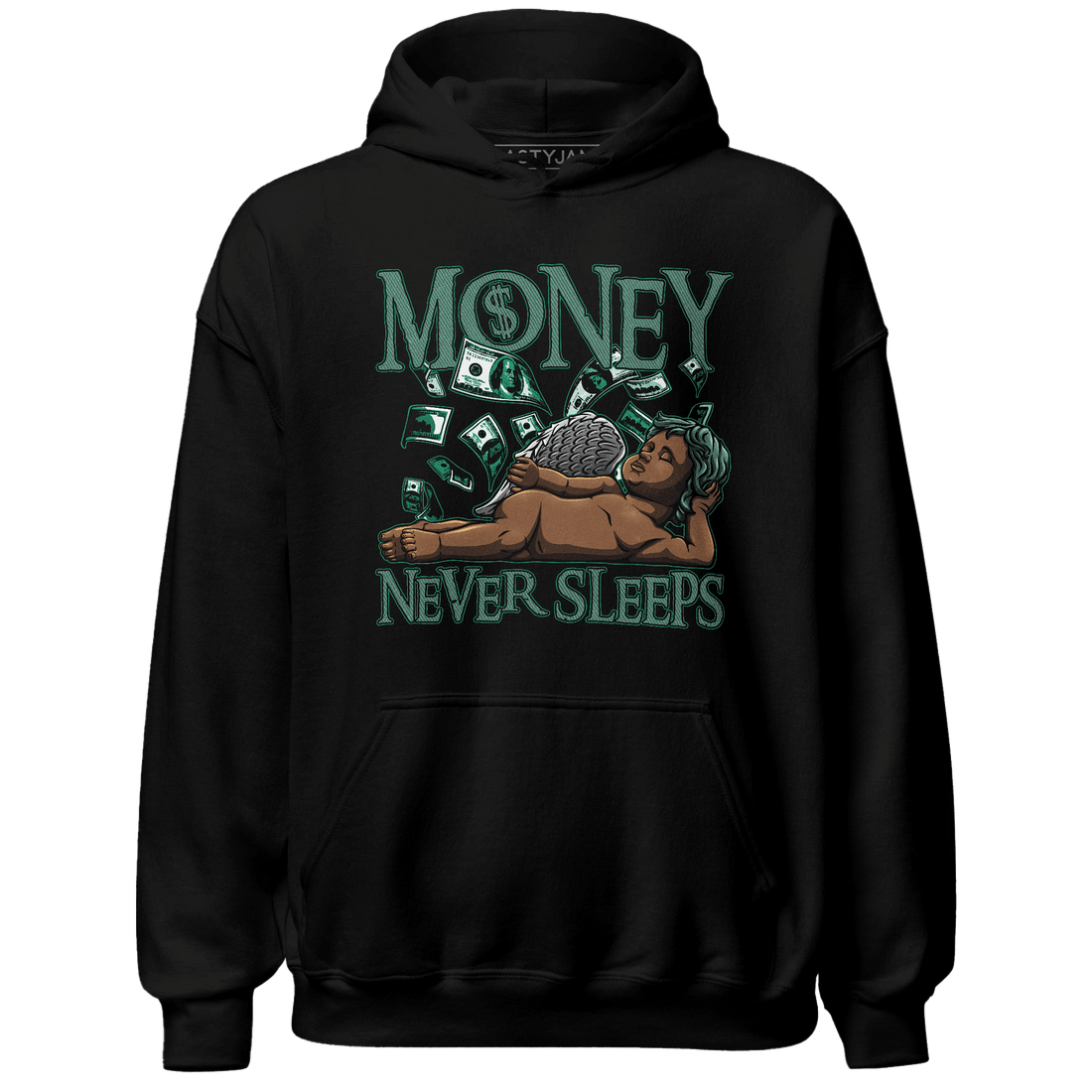 Nina CN Abney 3s Hoodie Match Money Never Sleeps - NastyJamz