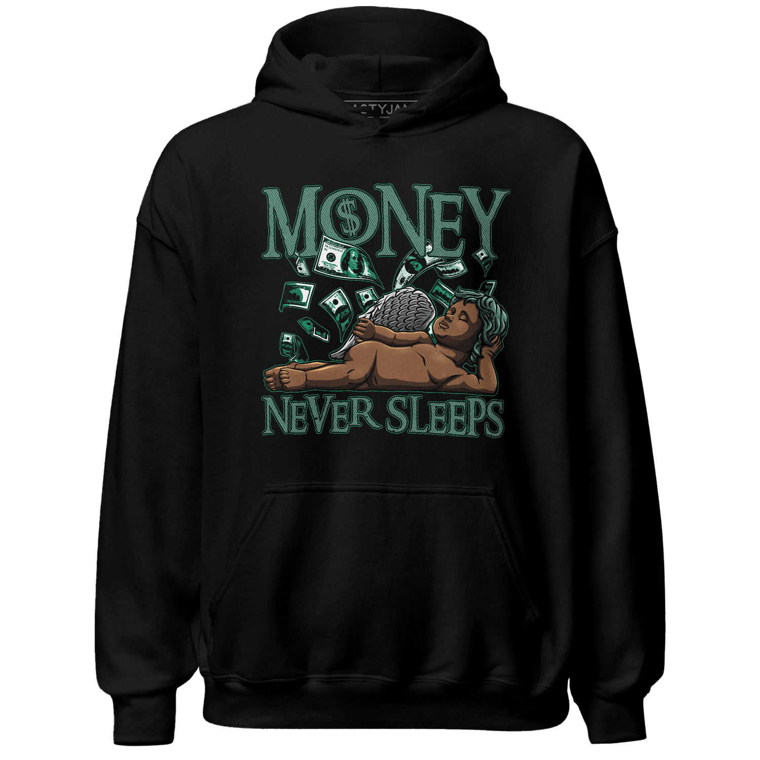 Nina CN Abney 3s Hoodie Match Money Never Sleeps - NastyJamz