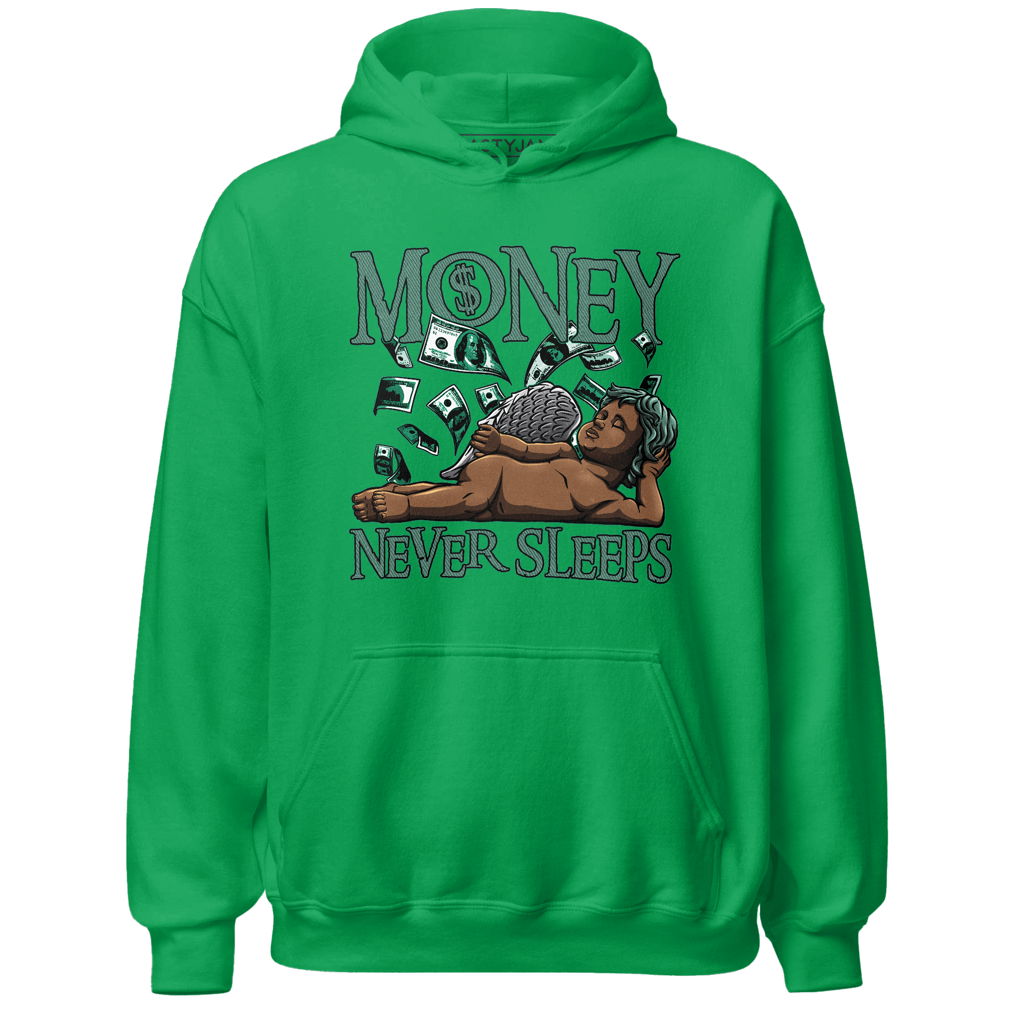 Nina CN Abney 3s Hoodie Match Money Never Sleeps - NastyJamz