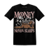 Red-Stardust-3s-T-Shirt-Match-Money-Never-Sleeps