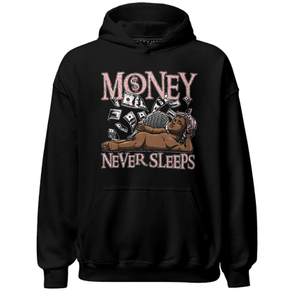 Red Stardust 3s Hoodie Match Money Never Sleeps - NastyJamz
