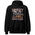 Red Stardust 3s Hoodie Match Money Never Sleeps - NastyJamz