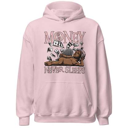 Red Stardust 3s Hoodie Match Money Never Sleeps - NastyJamz