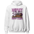 GS Hyper Violet 4s Hoodie Match Money Never Sleeps - NastyJamz