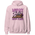 GS Hyper Violet 4s Hoodie Match Money Never Sleeps - NastyJamz