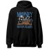Industrial Blue 4s Hoodie Match Money Never Sleeps - NastyJamz