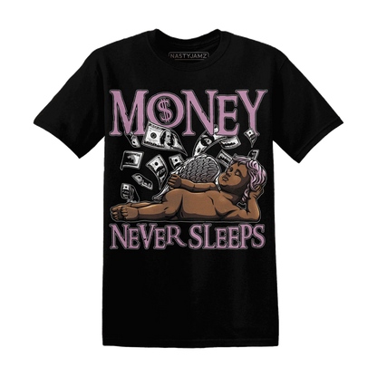 Orchid-Neutral-Grey-Black-White-4s-NastyJamz-T-Shirt-Match-Money-Never-Sleeps