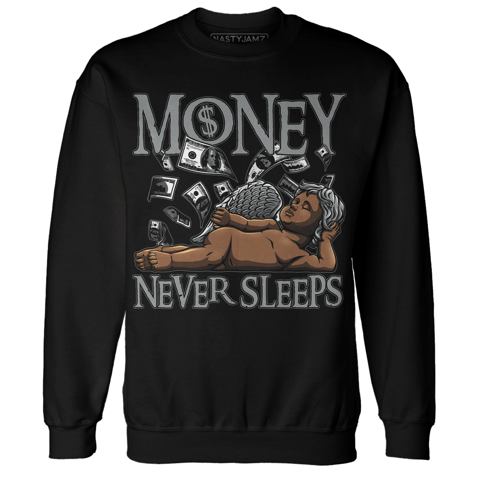 Paris Olympicsss 4ss OLP Sweatshirt Match Money Never Sleeps - NastyJamz