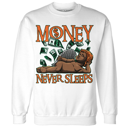 MAM Hurricanes 5s Sweatshirt Match Money Never Sleeps - NastyJamz