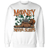 MAM Hurricanes 5s Sweatshirt Match Money Never Sleeps - NastyJamz