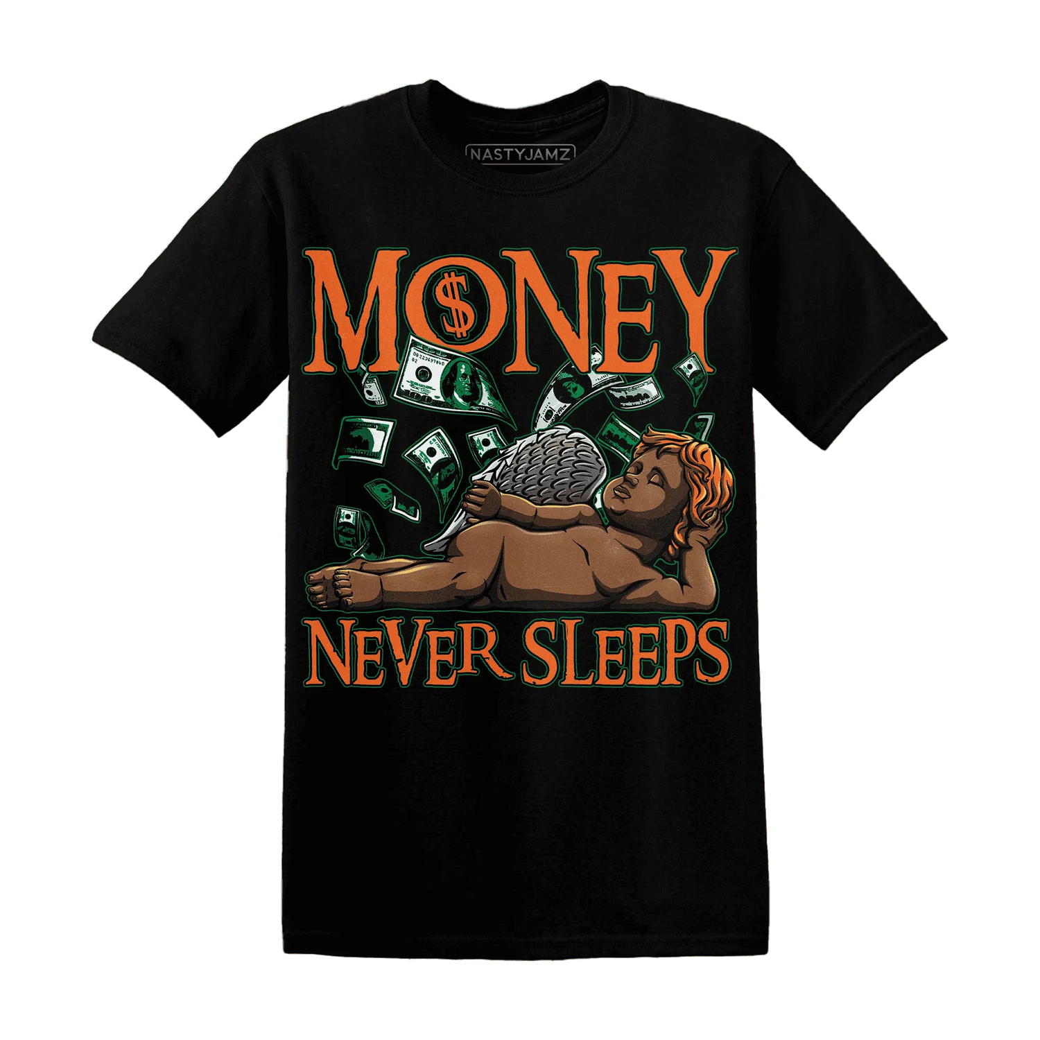 MAM-Hurricanes-5s-T-Shirt-Match-Money-Never-Sleeps