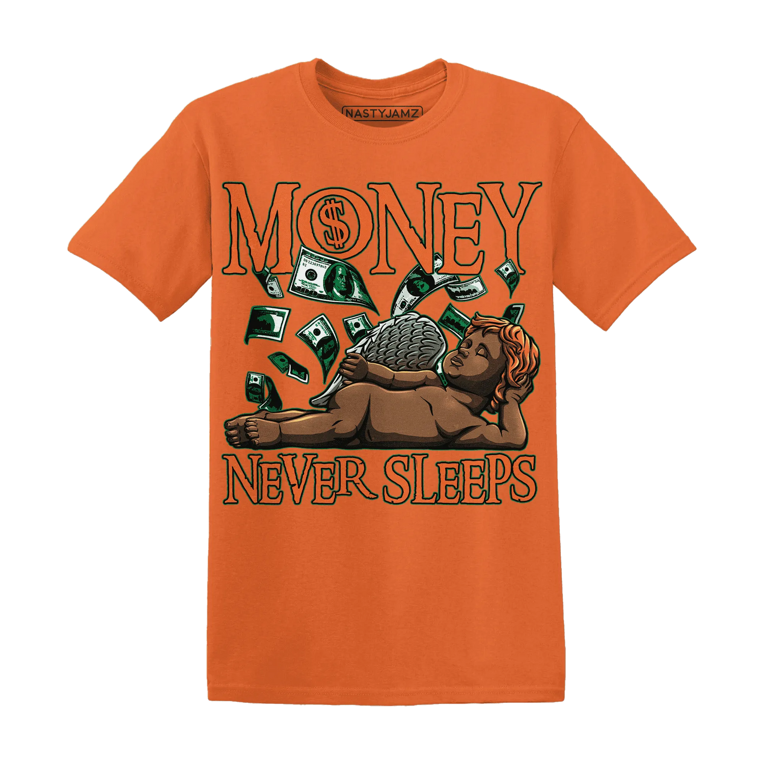 MAM-Hurricanes-5s-T-Shirt-Match-Money-Never-Sleeps