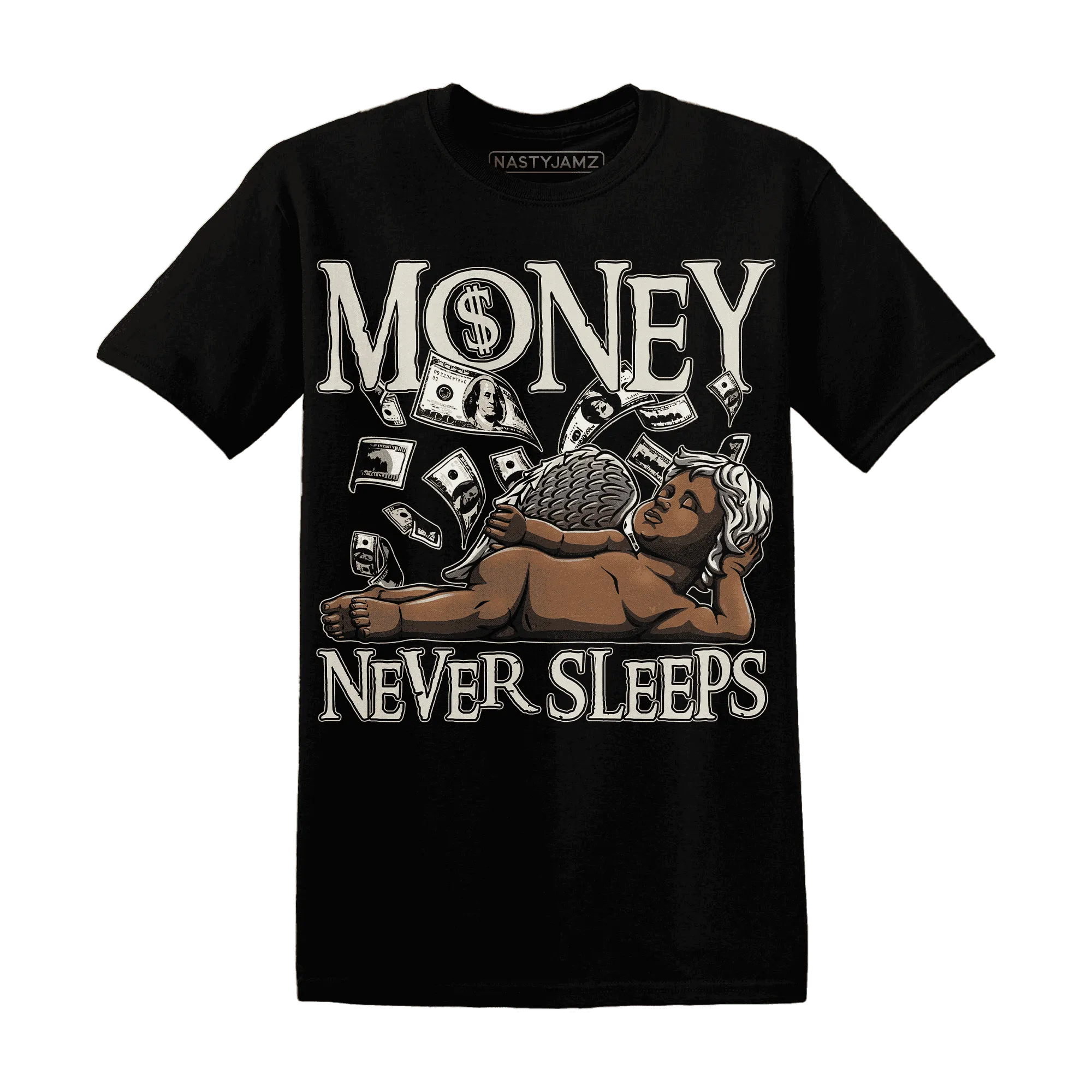 SE-Sail-5s-T-Shirt-Match-Money-Never-Sleeps