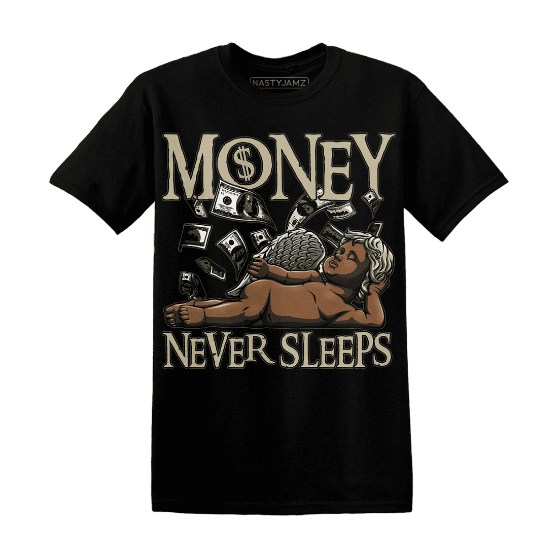 AM-1-Essential-Premium-NastyJamz-T-Shirt-Match-Money-Never-Sleeps
