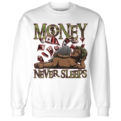 AM-90-Dark-Sage-Solar-Red-NastyJamz-Sweatshirt-Match-Money-Never-Sleeps