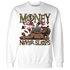 AM-90-Dark-Sage-Solar-Red-NastyJamz-Sweatshirt-Match-Money-Never-Sleeps