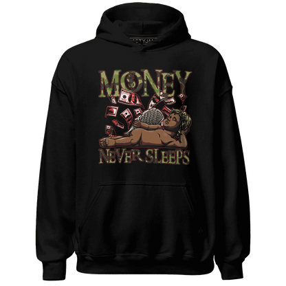 AM-90-Dark-Sage-Solar-Red-NastyJamz-Hoodie-Match-Money-Never-Sleeps
