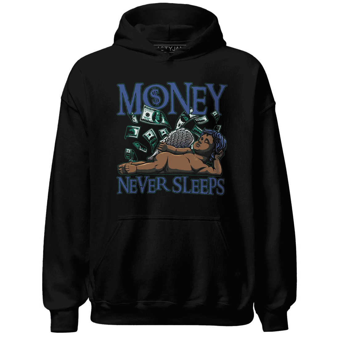 Dunk-Hyper-Royal-Malachite-NastyJamz-Hoodie-Match-Money-Never-Sleeps