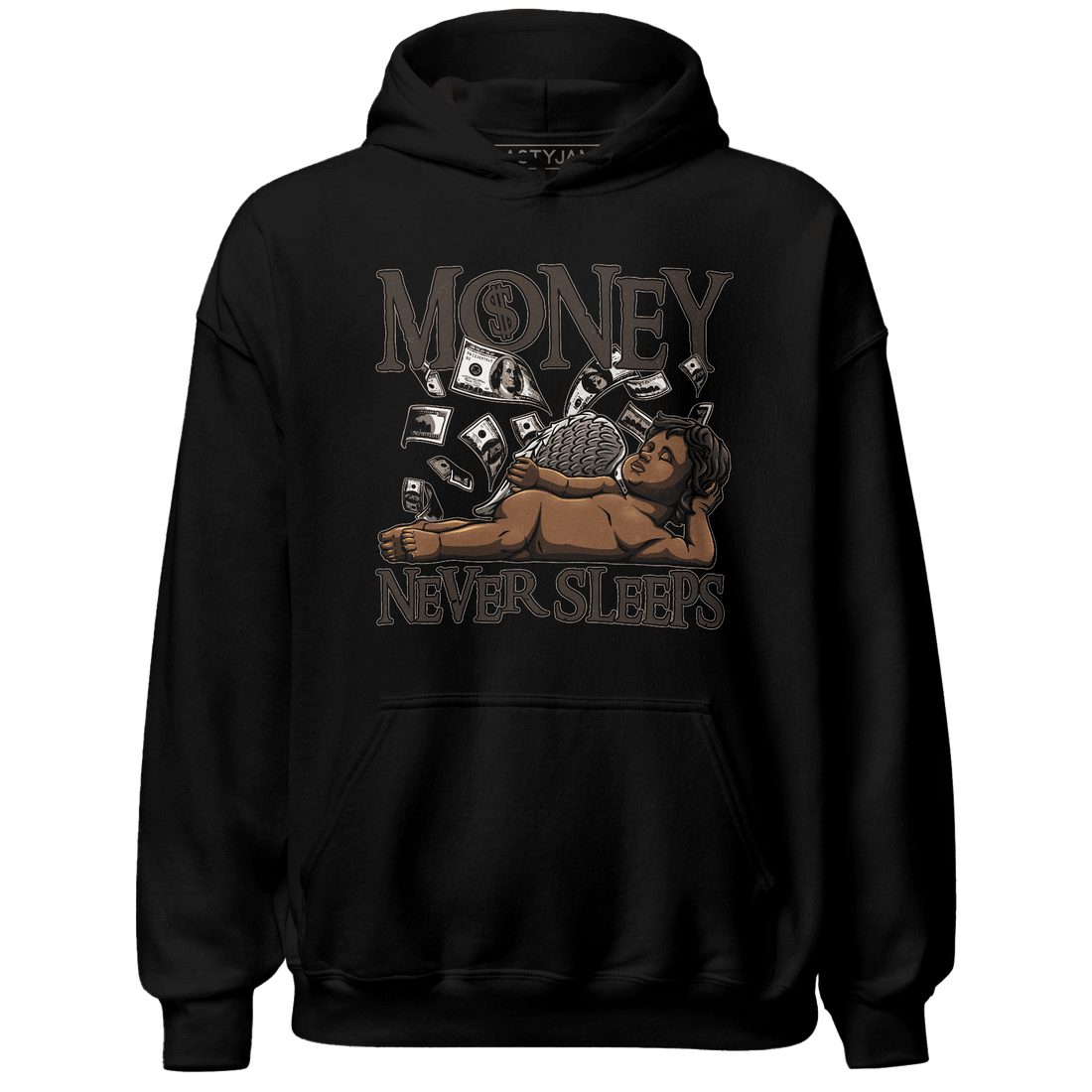Dunk Low Baroque Brown Hoodie Match Money Never Sleeps - NastyJamz