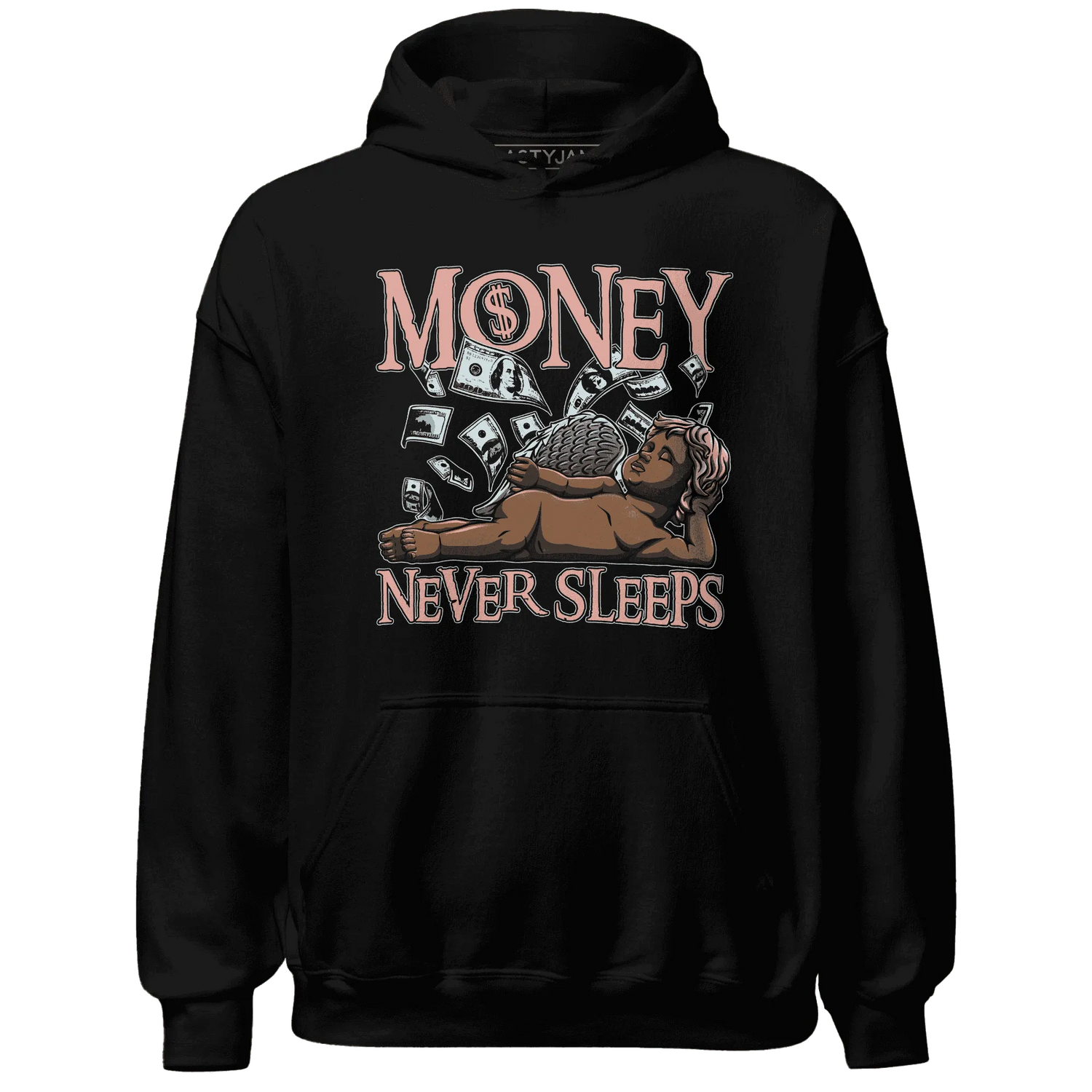 Dunk-Low-Glacier-Blue-Arctic-Orange-NastyJamz-Hoodie-Match-Money-Never-Sleeps
