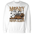 Dunk-Low-Retro-Wheat-Orange-NastyJamz-Sweatshirt-Match-Money-Never-Sleeps