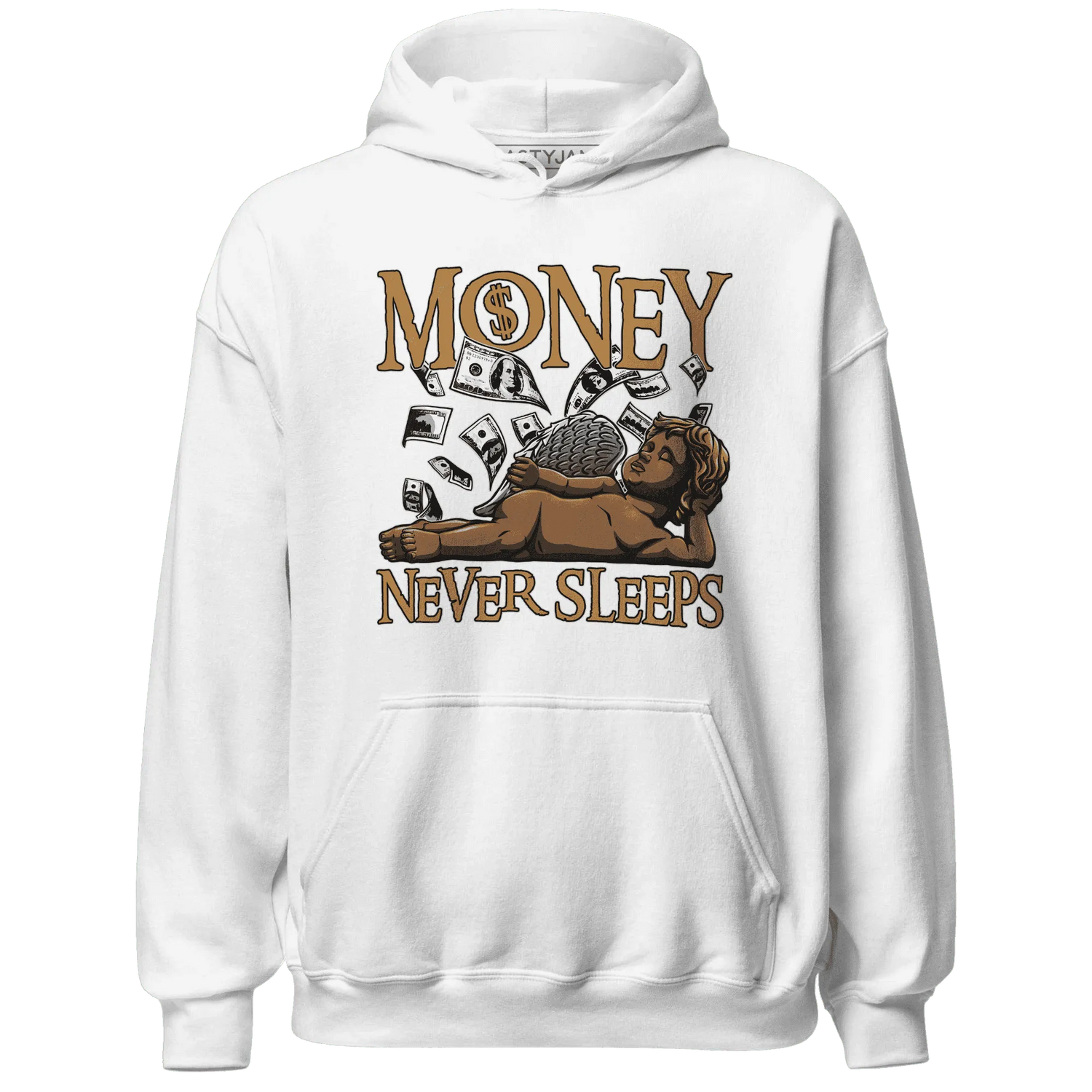 Dunk-Low-Retro-Wheat-Orange-NastyJamz-Hoodie-Match-Money-Never-Sleeps