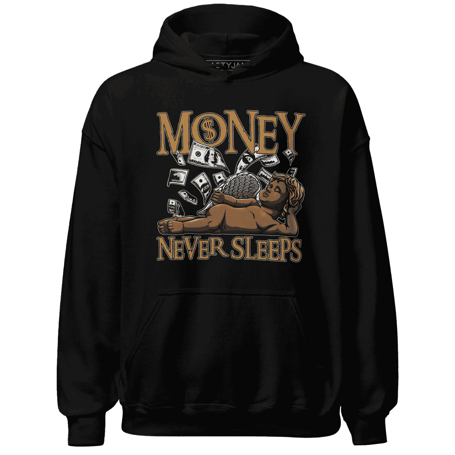 Dunk-Low-Retro-Wheat-Orange-NastyJamz-Hoodie-Match-Money-Never-Sleeps