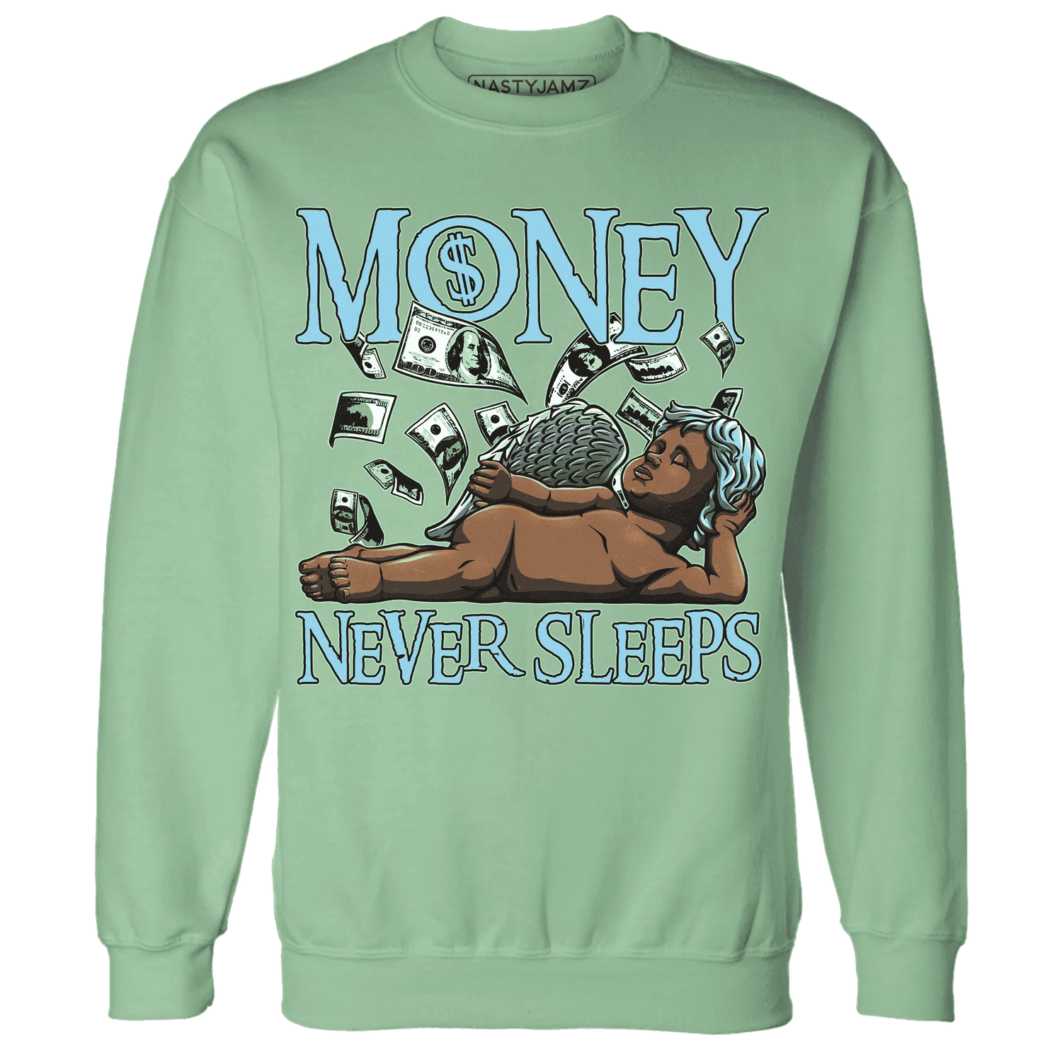 Dunk-Verdy-Visty-NastyJamz-Sweatshirt-Match-Money-Never-Sleeps