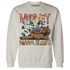 Mid GS Six Championships 1s Sweatshirt Match Money Never Sleeps - NastyJamz