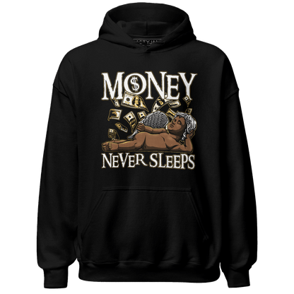 Sail 4s Hoodie Match Money Never Sleeps - NastyJamz