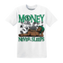 Lucky-Green-5s-T-Shirt-Match-Money-Never-Sleeps