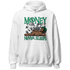 Lucky Green 5s Hoodie Match Money Never Sleeps - NastyJamz