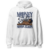 Midnight Navy 5s Hoodie Match Money Never Sleeps - NastyJamz