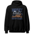 Midnight Navy 5s Hoodie Match Money Never Sleeps - NastyJamz