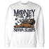 VaporMax-Plus-Midnight-Navy-White-Metallic-Silver-NastyJamz-Sweatshirt-Match-Money-Never-Sleeps