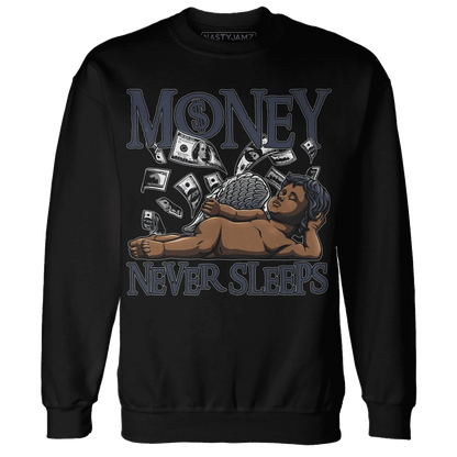 VaporMax-Plus-Midnight-Navy-White-Metallic-Silver-NastyJamz-Sweatshirt-Match-Money-Never-Sleeps