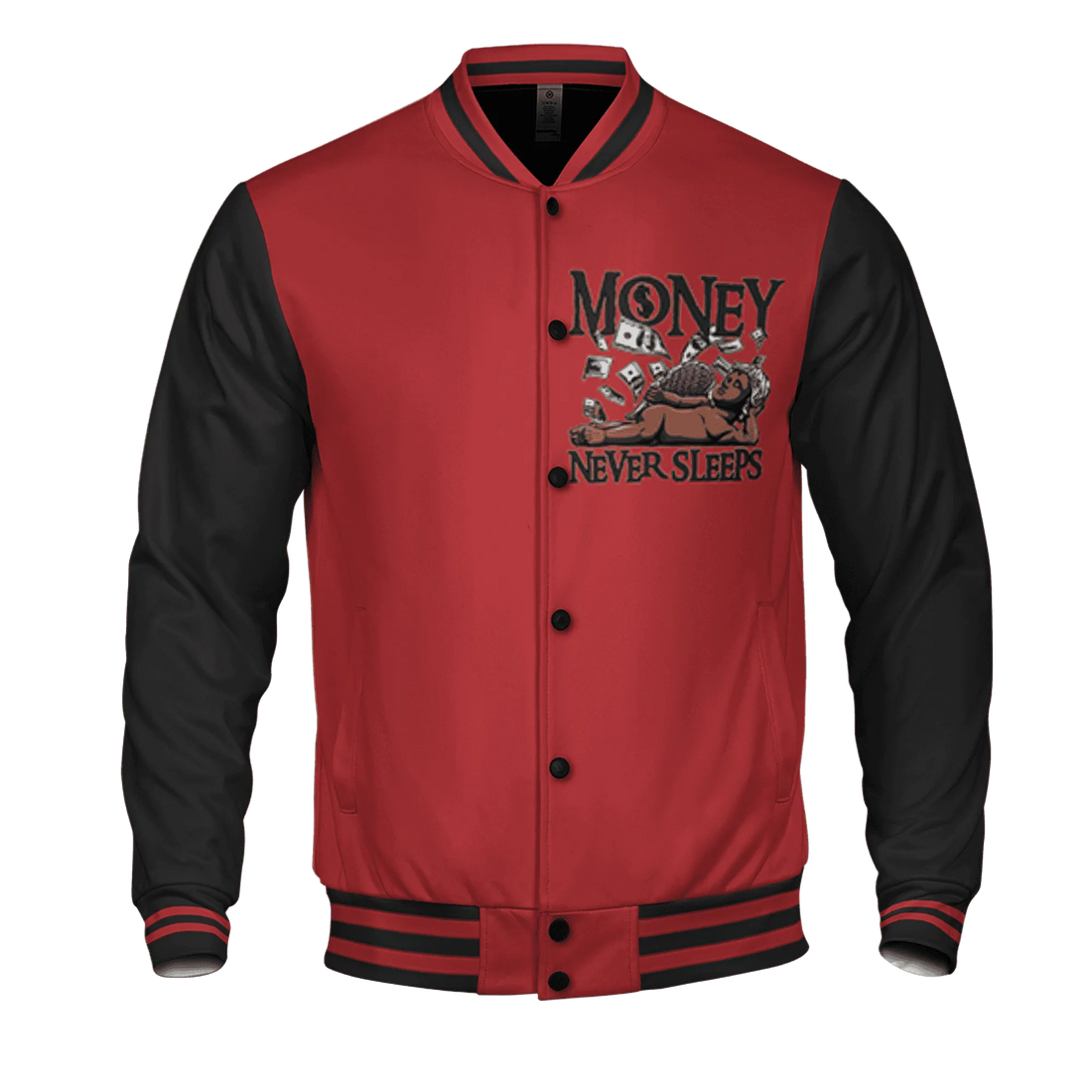 Black-Toe-Reimagined-Red-White-1s-NastyJamz-Varsity-Match-Money-Never-Sleeps