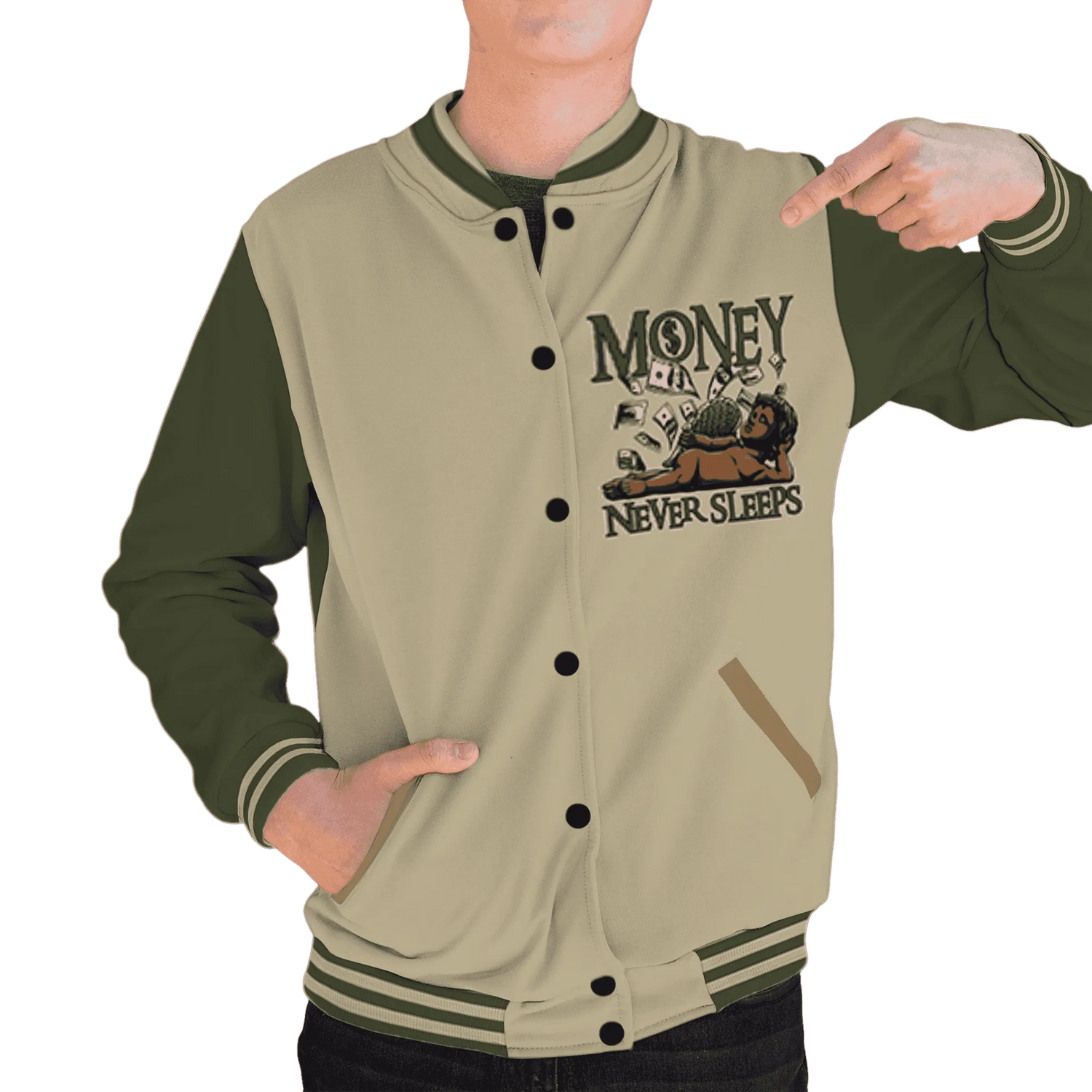 AM-1-Essential-Premium-NastyJamz-Varsity-Match-Money-Never-Sleeps