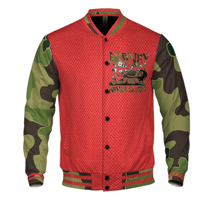 AM-90-Dark-Sage-Solar-Red-NastyJamz-Varsity-Match-Money-Never-Sleeps