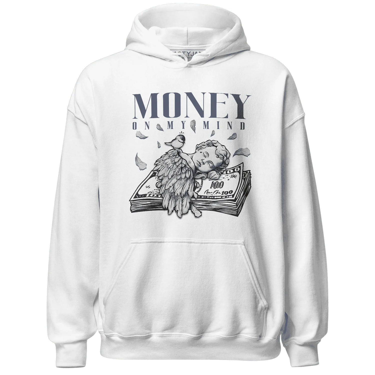 Low-Diffused-Blue-11s-Hoodie-Match-Money-On-My-Mind-Angel