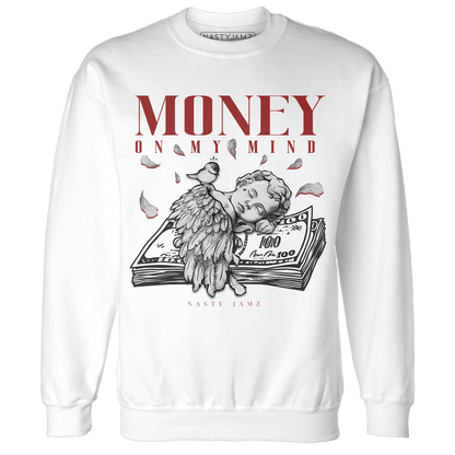Dune Red 13s Sweatshirt Match Money On My Mind Angel - NastyJamz