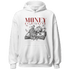 Dune Red 13s Hoodie Match Money On My Mind Angel - NastyJamz