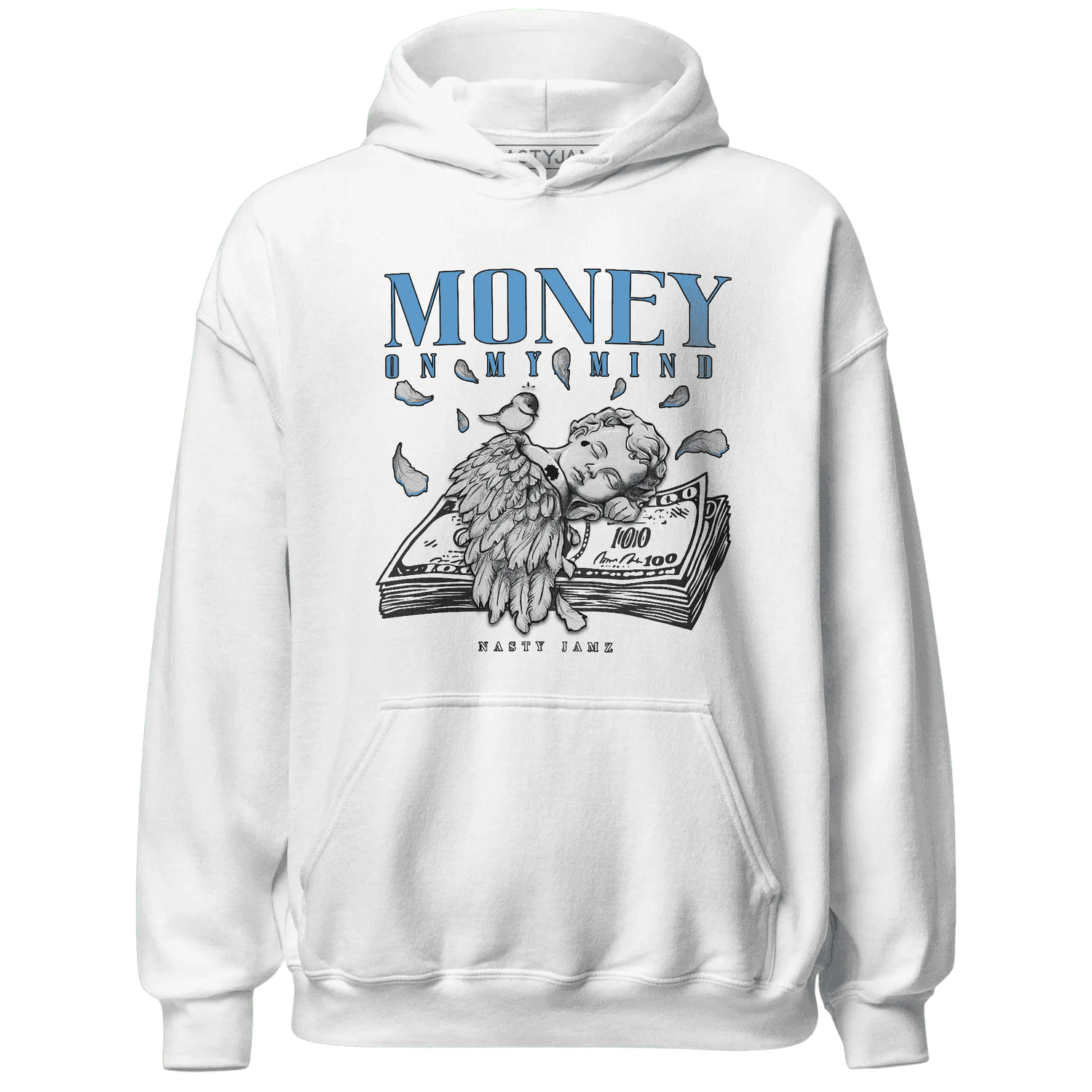 Carolina-Blue-Univercitii-17s-NastyJamz-Hoodie-Match-Money-On-My-Mind-Angel