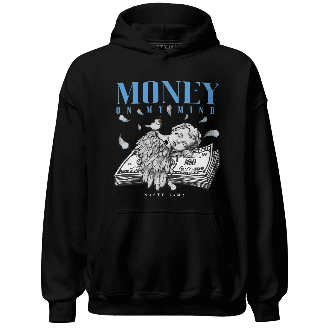 Carolina-Blue-Univercitii-17s-NastyJamz-Hoodie-Match-Money-On-My-Mind-Angel