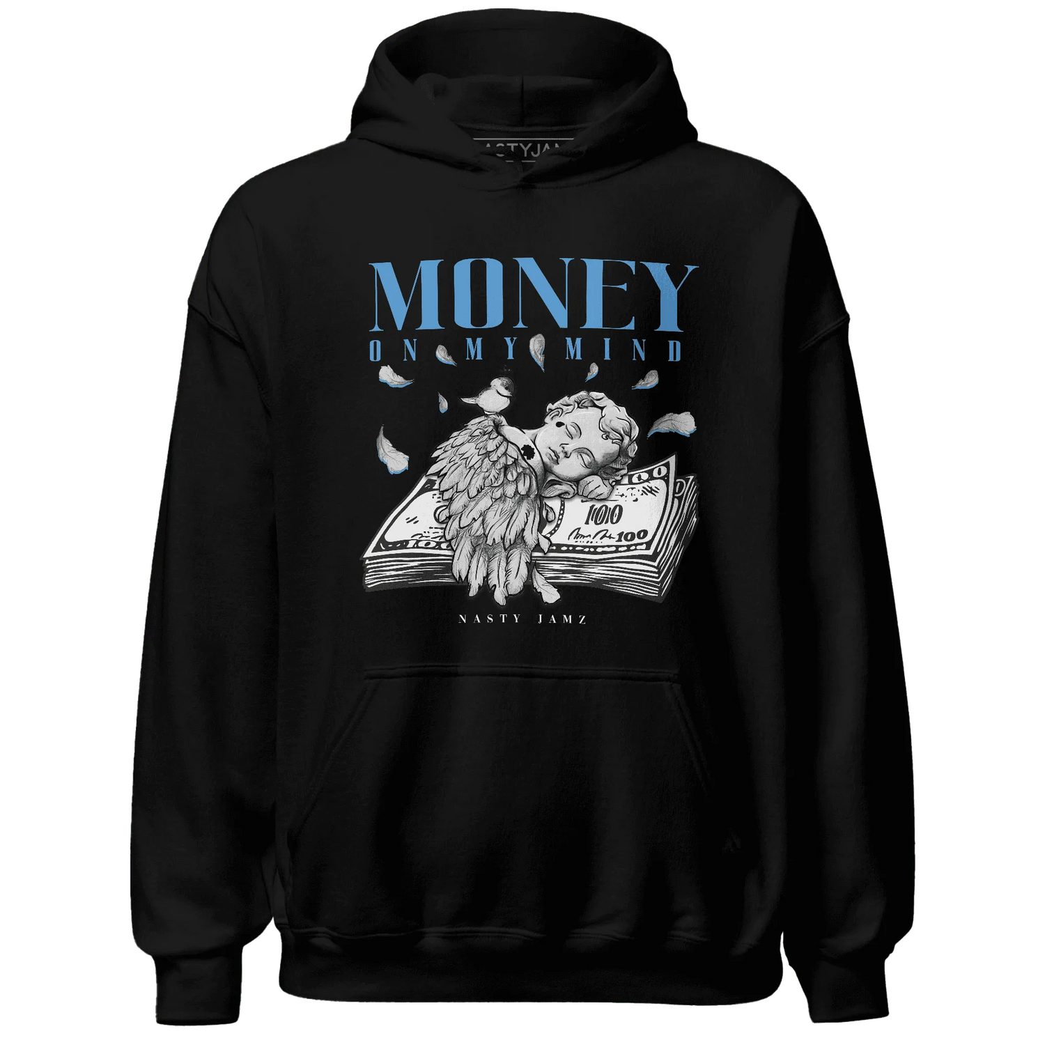 Carolina-Blue-Univercitii-17s-NastyJamz-Hoodie-Match-Money-On-My-Mind-Angel