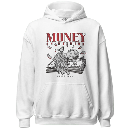 Black-Toe-Reimagined-Red-White-1s-Hoodie-Match-Money-On-My-Mind-Angel