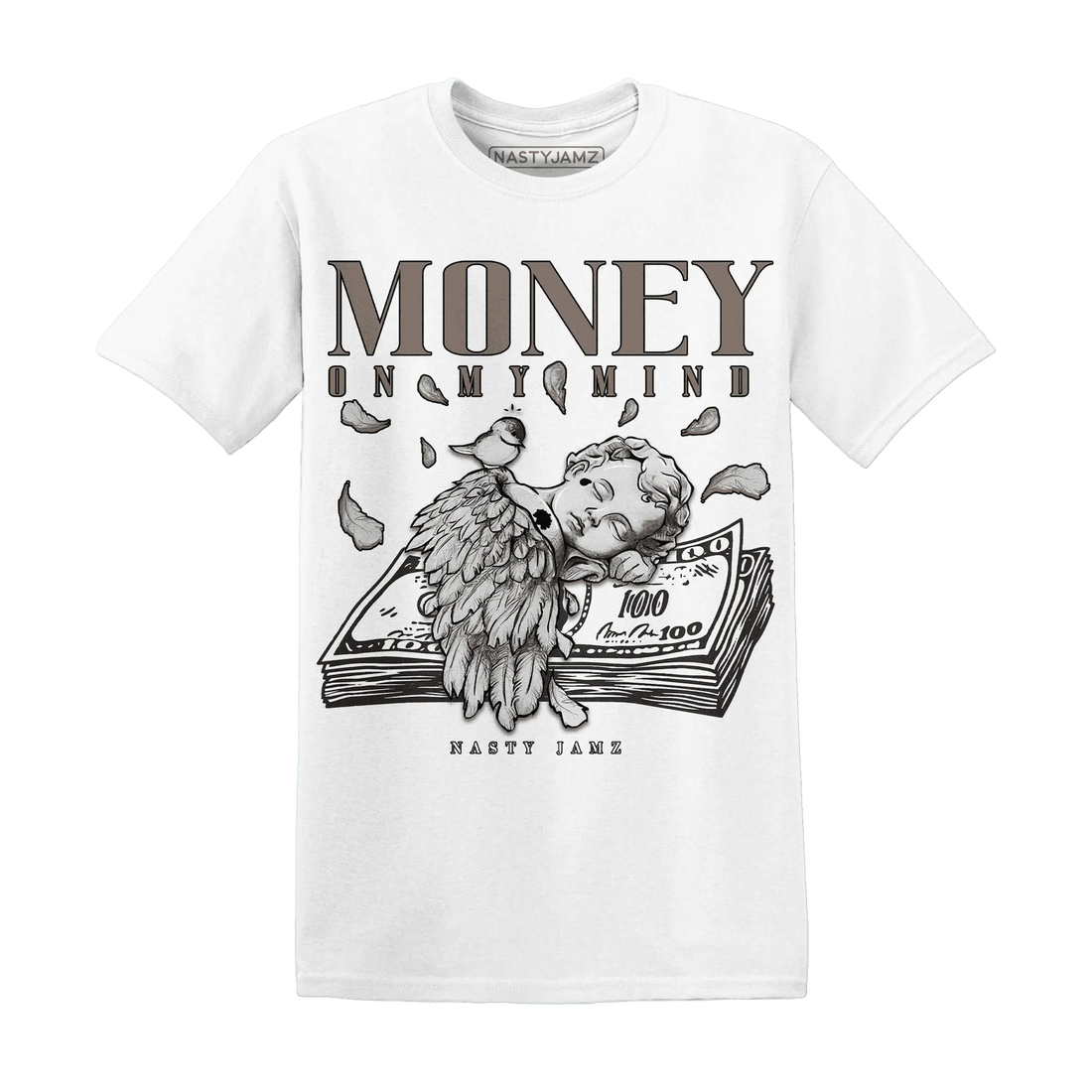 Low-Mocha-1s-NastyJamz-T-Shirt-Match-Money-On-My-Mind-Angel