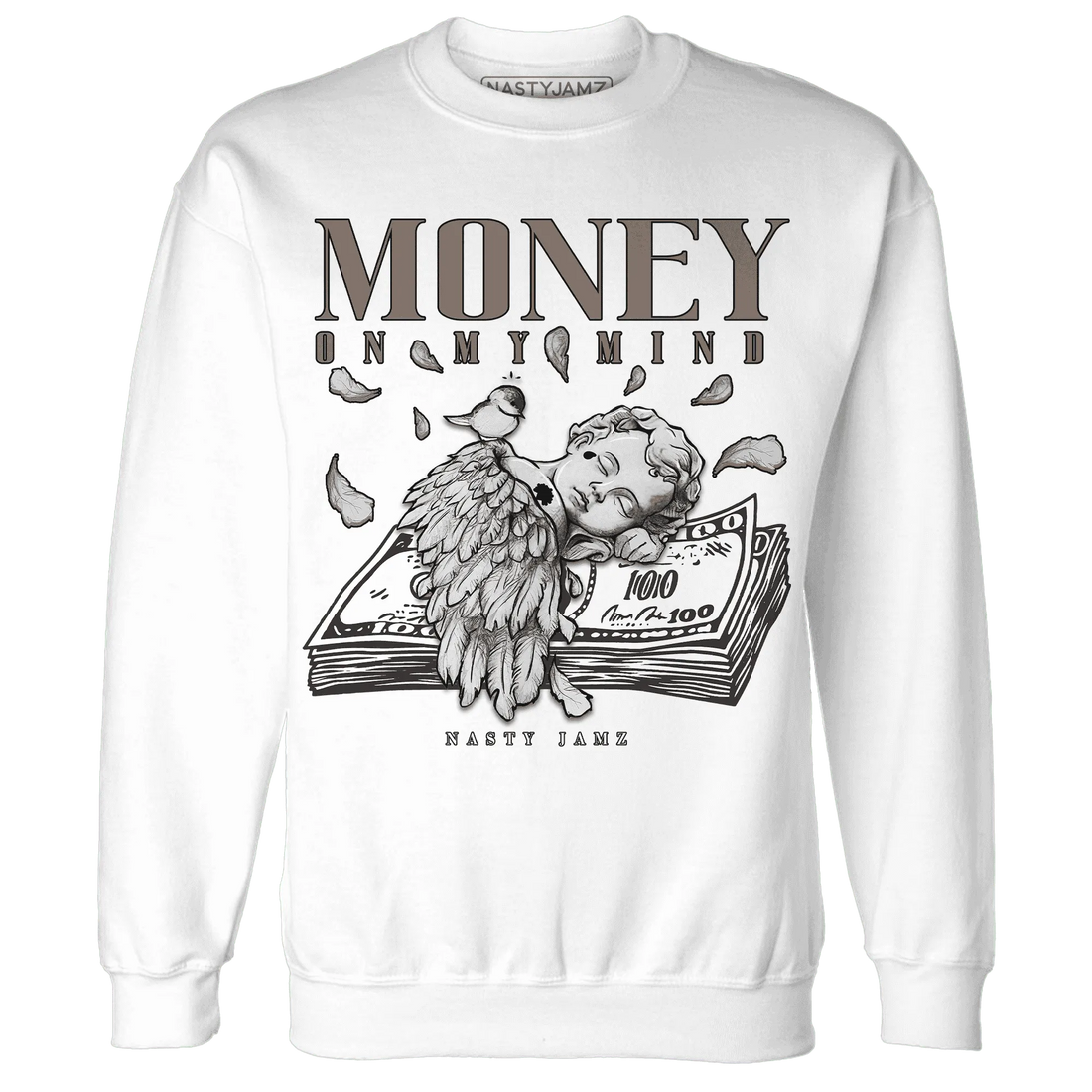 Low-Mocha-1s-NastyJamz-Sweatshirt-Match-Money-On-My-Mind-Angel