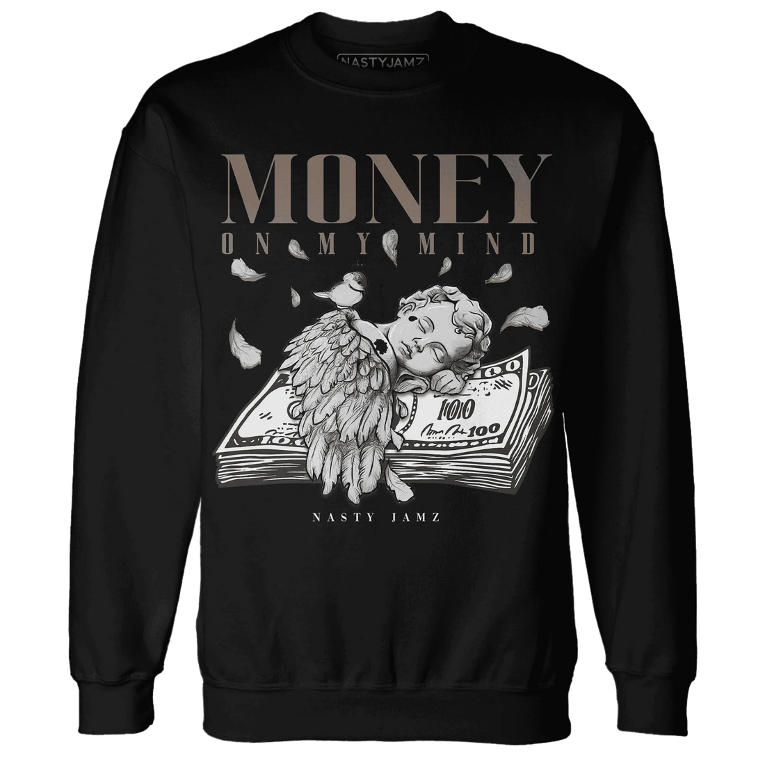 Low-Mocha-1s-NastyJamz-Sweatshirt-Match-Money-On-My-Mind-Angel